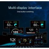 C1 OBD2 + GPS-modus Auto HUD Head-up Display Compass / Snelheid / Watertemperatuur / Spanning Display / Snelheid / Fout Alarm / Navigatie functie