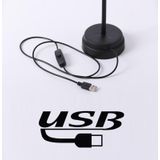 100 leds paardebloem koperdraad tafellamp decoratie creatief nachtkastje nachtlampje geschenk  USB-voeding (warm wit)