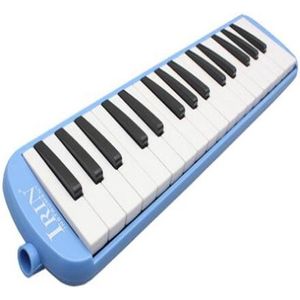 IRIN 001 32-sleutels accordeon melodica mondelinge piano kind student beginner muziekinstrumenten (blauw)