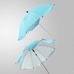Verstelbare Laciness paraplu voor golfkarretjes  Baby kinderwagens/wandelwagens en rolstoelen te beschermen tegen regen en de Sun(Azure)