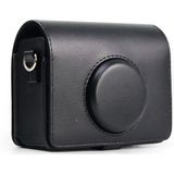 Retro Full Body Camera PU lederen tas met riem voor Fujifilm Instax Mini Evo