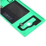 voor Nokia Lumia 735 Solid Color NFC Battery Back Cover (Groen)