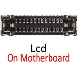 LCD-display FPC-connector op moederbord voor iPhone XR