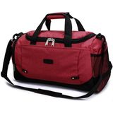 2 stks reistas grote capaciteit mannen hand bagage reizen tassen nylon tassen vrouwen multifunctionele reistassen (rood)