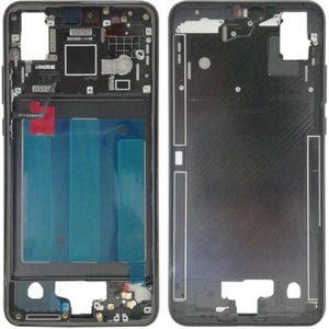 Front behuizing LCD-frame bezel voor Huawei P20 (zwart)
