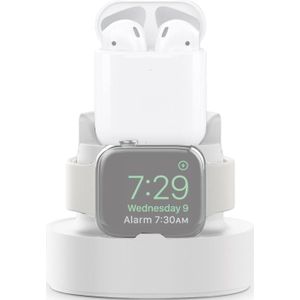 A001 3 in 1 siliconen oplaadhouder voor iPhone / Iwatch / Airpods