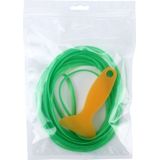 5m flexibele Trim voor DIY auto auto interieur Moulding Trim decoratieve lijn Strip met Film Scraper(Green)