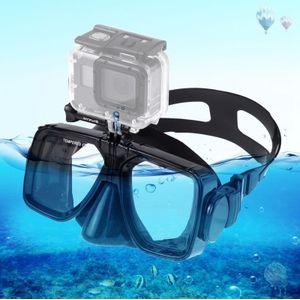 PULUZ water sport duikuitrusting duiken masker Zwemmen glazen  compatibel met DJI osmo actie  GoPro HERO7/6/5/5 sessie/4 sessie/4/3 +/3/2/1  Xiaoyi en andere actie camera's (zwart)