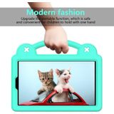 Voor Huawei MediaPad M3 Lite 8.0 Handvat Kickstand Kinderen EVA Schokbestendig Tablet Case (Mintgroen)