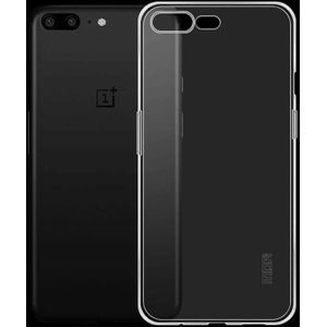 MOFI voor OnePlus 5 0.6 mm transparant beschermende TPU Case Back Cover Shell(Transparent)