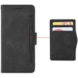 Voor AT&T Motivate Max U668AA Skin Feel Calf Texture Card Slots Leather Phone Case(Black)