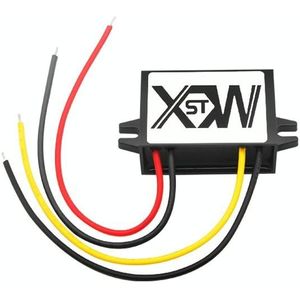 XWST DC 12 / 24V tot 5V Converter Step-down voertuigvermogenmodule  Specificatie: 12 / 24V tot 5V 2A Medium Rubber Shell