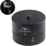 myrmica 360tl time lapse pan nl hoofd schuin / 360 graden auto rotatie camera houder voor gopro(zwart)