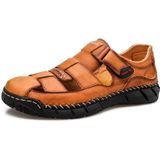 SY-71712 Bruin Koeienhuid Two Wear Outdoor Casual Heren Slippers