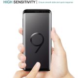 Voor Galaxy S9 PLUS 9u oppervlaktehardheid 3D gebogen rand anti-kras volledig scherm HD gehard glas Screen Protector (zwart)