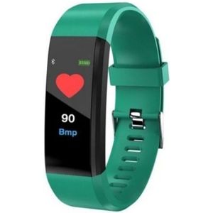 ID115 0 96 inch OLED-scherm Smart Watch armband stappenteller sport fitness tracker armband (groen)