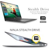 BASEQI verborgen aluminium legering hoge snelheid SD-kaart geval voor Dell XPS 13 3 inch laptop