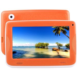 ASTAR Kids onderwijs Tablet  7.0 inch  512 MB + 4 GB  Android 4.4 Allwinner A33 Quad Core  met siliconen Case(Orange)
