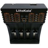 LiitoKala lii-402 4 In 1 Lithium-batterijlader voor Li-ion IMR 18650  18490  18350  17670  17500  16340(RCR123)  14500  10440