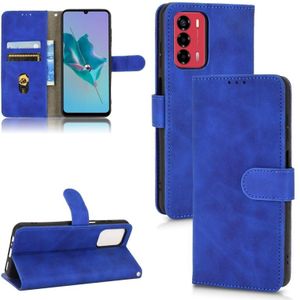 Voor ZTE Blade A72 4G / V40 Vita Skin Feel Magnetic Flip Leather Phone Case