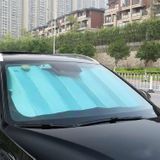 Aluminiumfolie vijf-laags verdikking auto zonnebrandcrme warmte-isolatie zon vizier 145x70cm blauw