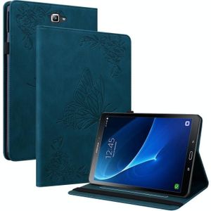Voor Samsung Galaxy Tab A 10.1 2016/T580/T585 vlinderbloem relif lederen tablethoes