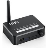 B35 Bluetooth 5.0 Receiver Digital to Analog 3.5mm Audio Converter