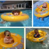 Baby Anti Backwards Swimming Seat Baby Opblaasbare Zwemring  Grootte: Binnenste Ring Diameter: 36cm