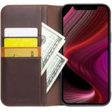 Qialino Business Horizontal Flip Lederen Case met Houder & Card Slots & Portemonnee voor iPhone 13 (Brown)