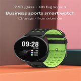 119plus 1.3 inch IPS kleurenscherm Smart Watch IP68 waterdicht  ondersteuning oproep herinnering/hartslag bewaking/bloeddruk monitoring/bloed zuurstof controle (grijs)