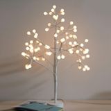 60cm kerstversiering Lichtgevende LED Lantern Garden Landscape Tree Light (Ronde Bal)