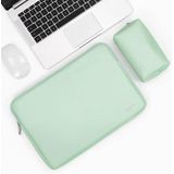 BAONA BN-Q001 PU Lederen Laptoptas  Kleur: Mint Groen + Power Bag  Grootte: 13/13.3 / 14 inch