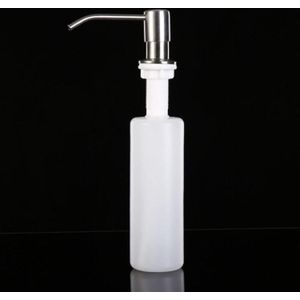 2 PCS Stainless Steel Sink Zeep dispenser Sishwashing Vloeibare Hand Zeep fles