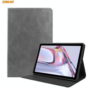 ENKAY ENK-8027 Texture Cow PU Leather + TPU Smart Case voor Samsung Galaxy Tab A7 10.4 2020 T500 / T505 (Grijs)