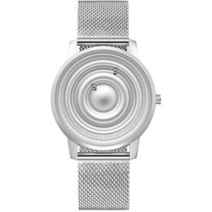 EUTOUR E041 heren magnetisch quartz horloge met 40 mm roestvrijstalen standaard