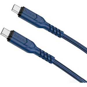 hoco X59 Victory 60W USB-C / Type-C naar USB-C / Type-C oplaadgegevenstabel  lengte: 1m