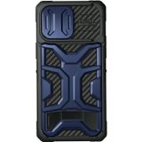 Voor iPhone 14 Pro Max NILLKIN Sliding Camera Cover Design TPU + PC Magnetische Telefoon Case (Blauw)