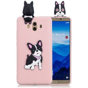 Voor Huawei mate 10 3D Cartoon patroon schokbestendige TPU beschermende case (schattige hond)