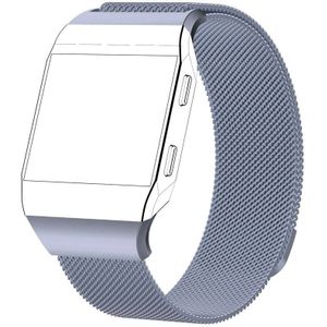 Voor Fitbit Ionic Milanese horlogeband grootte: 20 6X2 2cm (Space Gray)