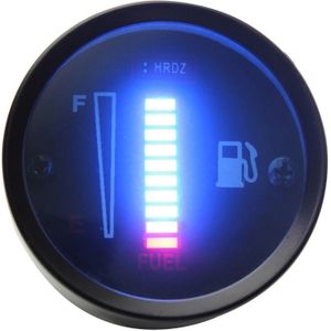 Auto gewijzigd instrumentenpaneel 12V LCD display olie meter