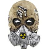 Halloween Festival partij Latex biochemische Gas Masker skelet bang masker hoofddeksels