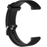 Slimme horloge silicone polsband horlogebandje voor POLAR Vantage M 20cm (zwart)