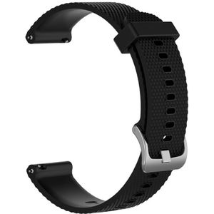Slimme horloge silicone polsband horlogebandje voor POLAR Vantage M 20cm (zwart)