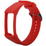 Siliconen sport polsband voor POLAR A360/A370 (rood)