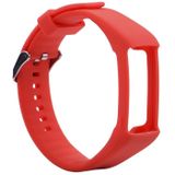 Siliconen sport polsband voor POLAR A360/A370 (rood)