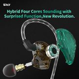CVJ-CSE Ring Iron Hybrid Music Running Sports In-ear bedrade hoofdtelefoon  stijl: met microfoon