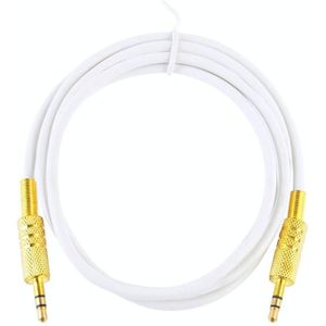 Duronic Vergulde AUX-IN 24k Gouden input Kabel 3.5mm naar 3.5mm plug voor iPod, iPhone 3G, 3GS, mp3 spelers en auto radio's (Lengte: 3 meter)