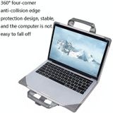 Boekstijl Laptop Beschermhoes Handtas voor MacBook 16 inch