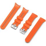 Voor Garmin Forerunner 45 & 45S siliconen band(oranje)