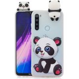 Voor Xiaomi Redmi Note 8 schokbestendige cartoon TPU beschermende case (Panda)